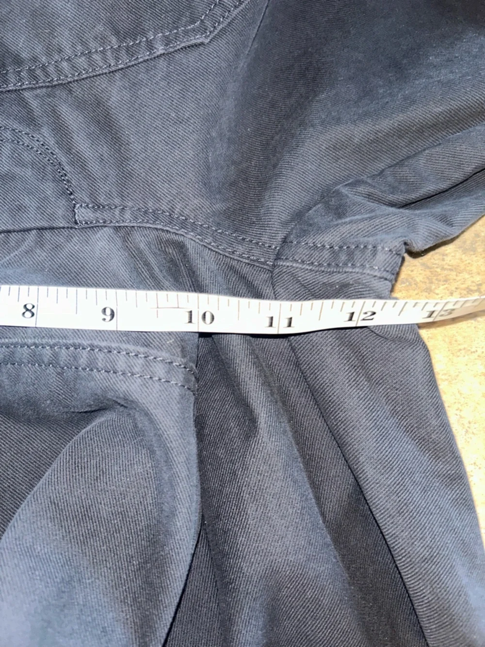 Banana Republic Pants - dark gray barrel leg utility chino - Picture 12 of 14